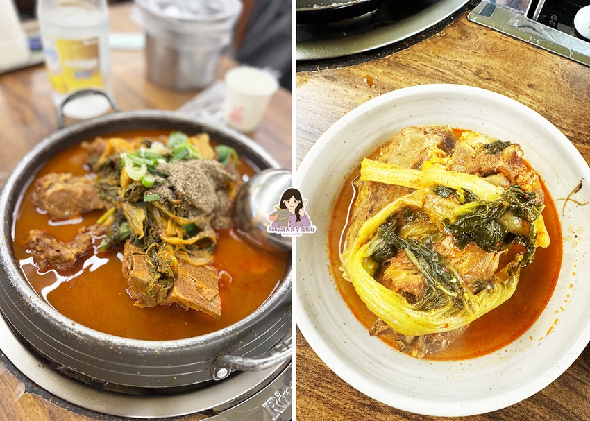 【弘大美食】二代祖馬鈴薯排骨湯 이대조뼈다귀，骨肉分離辣湯入