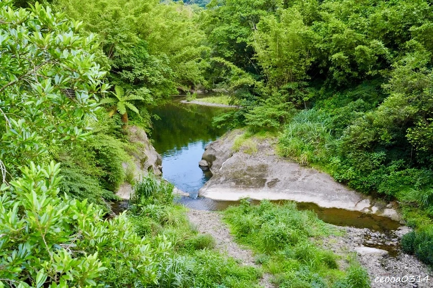 新北親子步道推薦｜雙溪虎豹潭古道，溪水清澈可觀魚、林蔭遮蔽輕