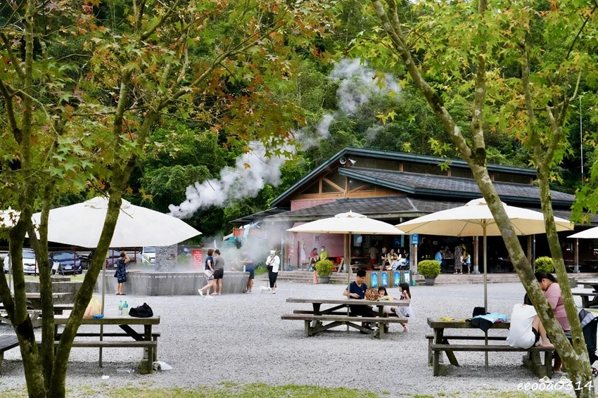 宜蘭清水地熱公園｜免門票煮溫泉蛋、免費泡腳! 竹簍租借、食材
