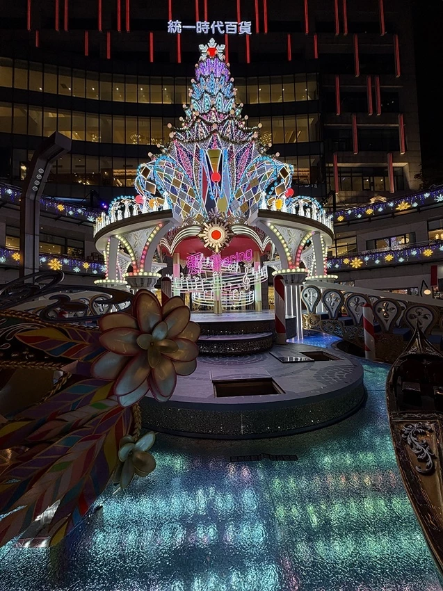 2025愛‧Sharing，2025統一時代百貨，威尼斯聖誕