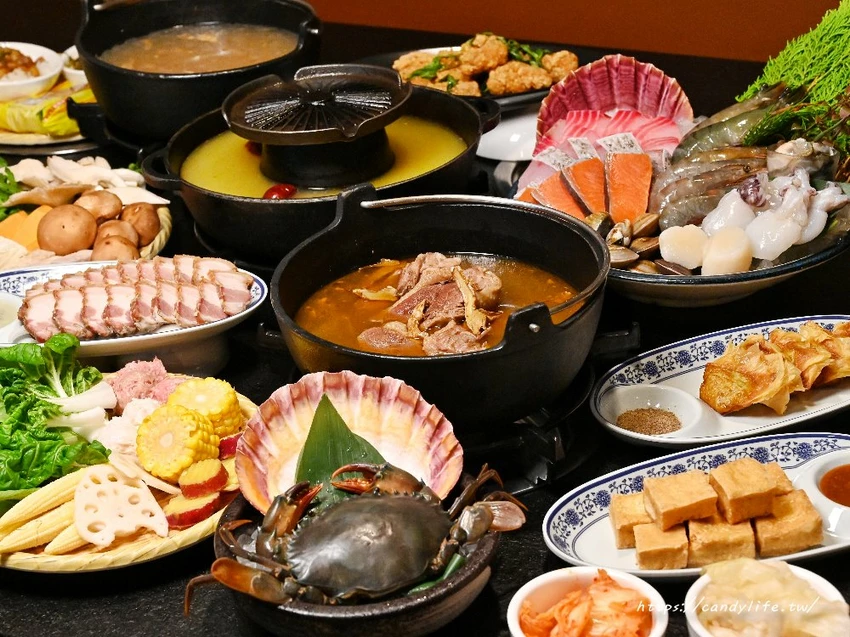 尚石苑石頭火鍋專賣｜個人薑母鴨強勢回歸，必加爆蛋紅蟳！自助吧升級：麵線糊、麻婆豆腐、台式泡菜等經典台...