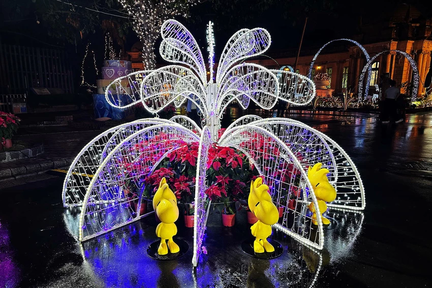 2025公館聖誕季登場！「史努比」和「糊塗塌客」驚喜現身自來