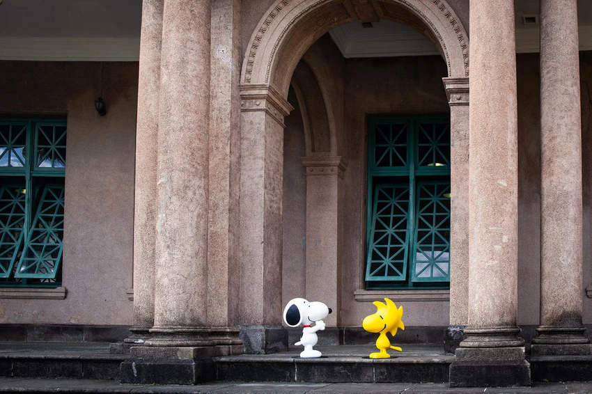 2025公館聖誕季登場！「史努比」和「糊塗塌客」驚喜現身自來