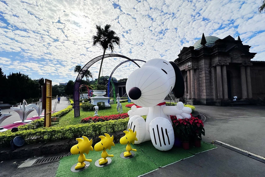 2025公館聖誕季登場！「史努比」和「糊塗塌客」驚喜現身自來