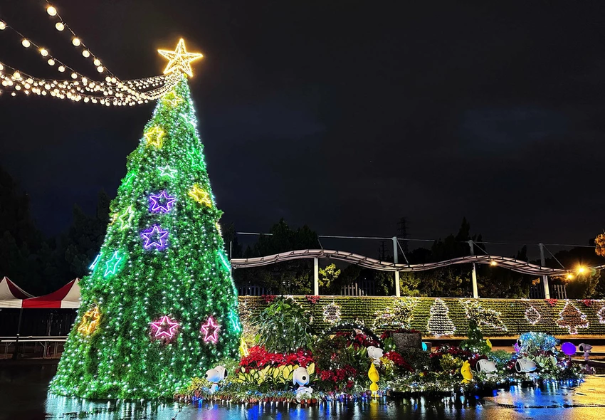 2025公館聖誕季登場！「史努比」和「糊塗塌客」驚喜現身自來