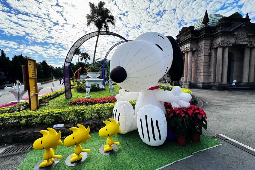 2025公館聖誕季登場！「史努比」和「糊塗塌客」驚喜現身自來