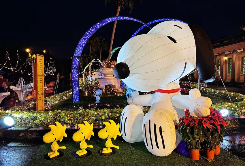 2025公館聖誕季登場！「史努比」和「糊塗塌客」驚喜現身自來