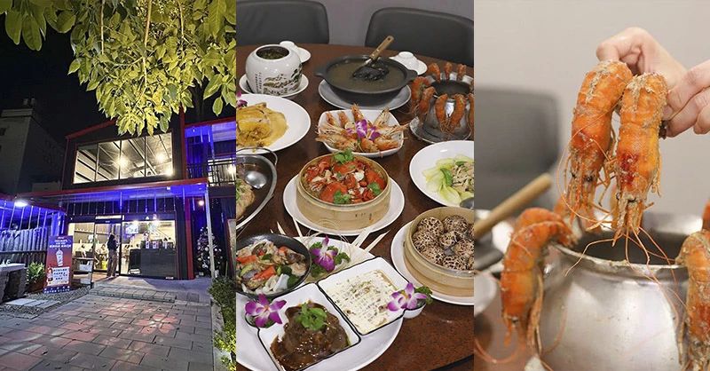 年味滿桌超澎湃！鴻蝦匯年菜外帶把泰國蝦、旭蟹與鮑魚佛跳牆一次帶回家。