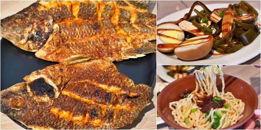 宜蘭冬山小薰家烤魚，隱身麵店的預約制美味，招牌胡椒魚外酥內嫩CP值爆表。