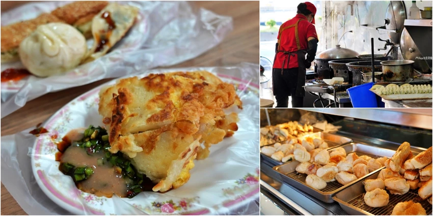 宜蘭冬山成富食品行，男神曾敬驊老家，酥脆粉漿蛋餅銅板價。