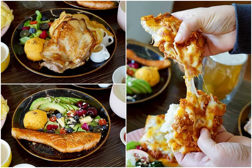 藏在台中火車站旁的巷弄早午餐王者!整隻去骨雞腿「迷迭雞早安盤」限量登場。