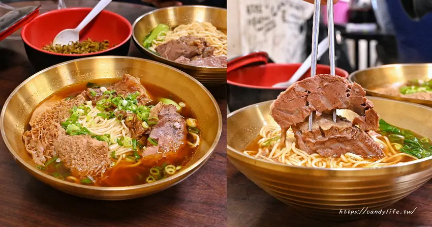 精誠牛肉麵｜台中人氣牛肉麵，牛腱肉超大塊，肉量超驚人！下午不休息，在地排隊名店推薦 - 糖糖's 享食生活