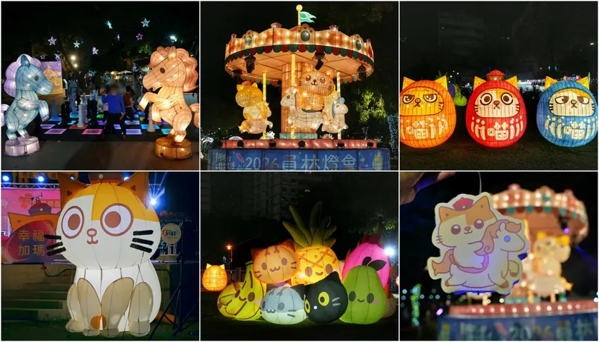 2026彰化員林燈會黃阿瑪駕到，元宵點燈活動交通美食全攻略。