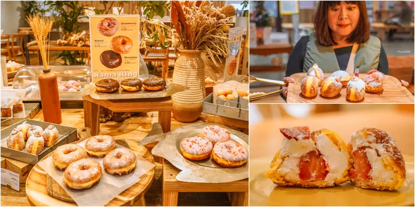 鳥取丸由百貨TRUFFLE DONUT，必吃生甜甜圈松露口味，高雄也有。