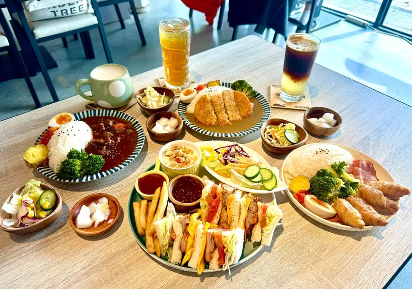 中原玩逗樹咖啡埤塘景觀，六小時桌遊250元，寵物友善聚餐首選。