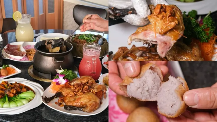 在地老饕私藏的三十年土雞料理,「綠野山莊」超酷火車軌道送餐吸睛又美味。