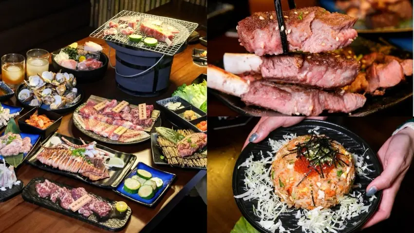 脆上爆紅的聚餐新天堂！「大丈夫燒肉居酒屋」燒肉、日式料理一次滿足，生啤、Highball、沙瓦全日買三送一。