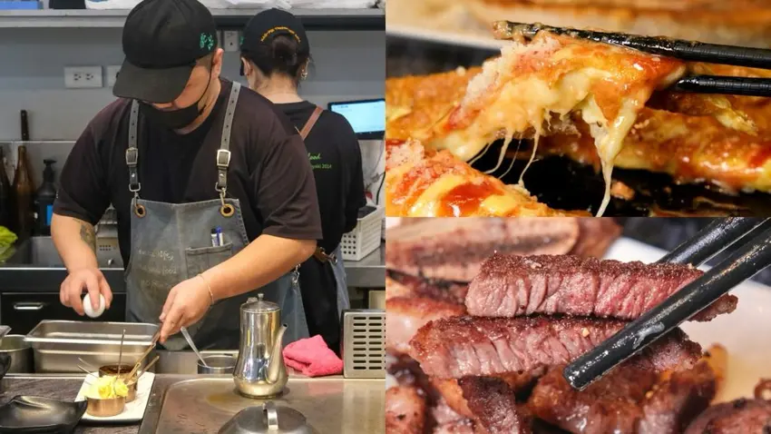 台中在地人不想分享的鐵板燒 ！「豪品鐵板燒」內用享飲品、湯品、霜淇淋、小菜吃到飽。