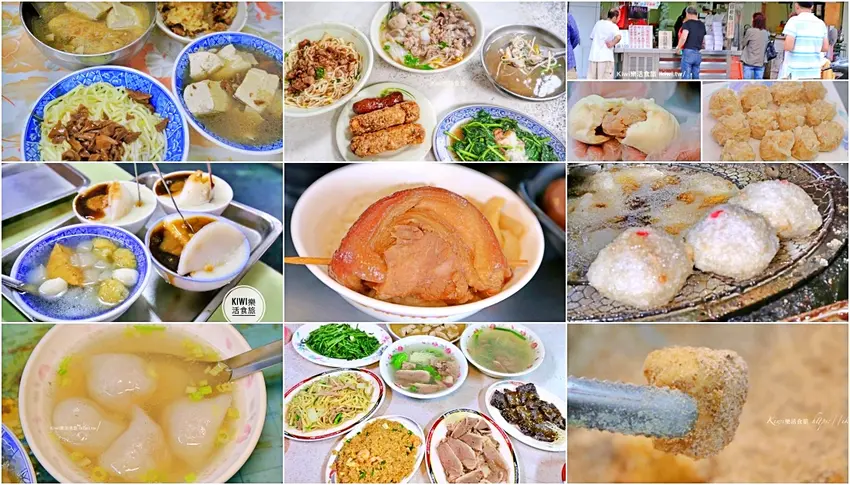 彰化站前美食地圖！10 家銅板小吃攻略，500 碗肉圓與爌肉飯。