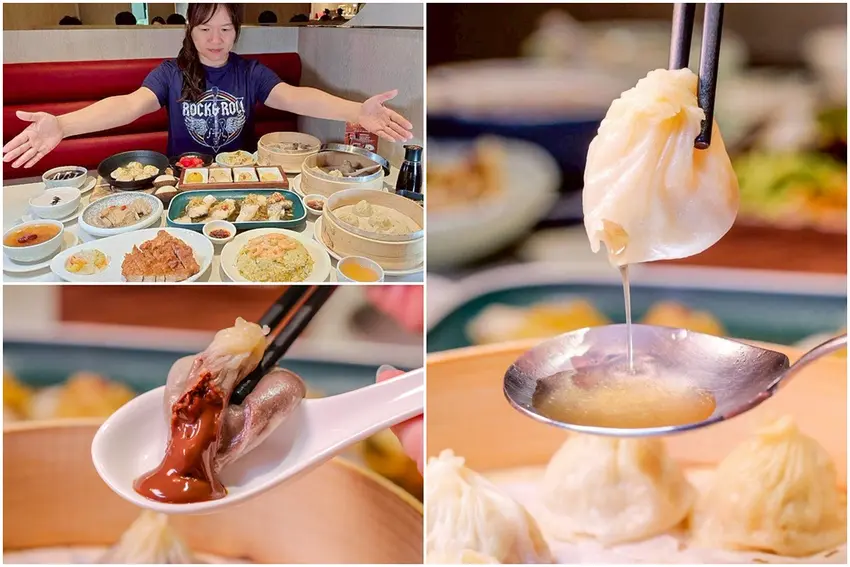 台中漢神洲際店全新開幕！「漢來上海湯包」限定巧克力小籠包登場，招牌湯包一咬直接爆汁太邪惡。