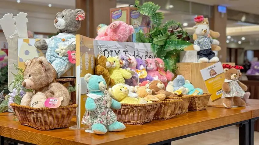 展出5000隻泰迪熊！全台最大桃園龍潭小熊博物館，室內美拍聖地。