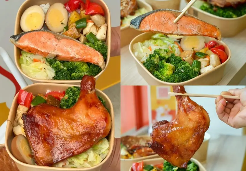雲林最美的便當餐盒專賣店!「黃甜烤肉飯排骨飯」激厚肉肉、新鮮蒸烤食材吃完飽整天。