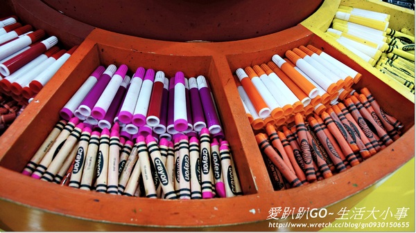 蠟藝彩繪館：【宜蘭/蘇澳】哇~超大的蠟筆居然是廁所..真是不可思議