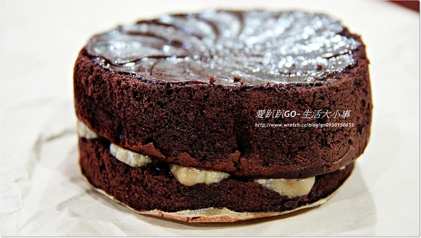 布雷夫手作烘焙:【宅配/甜點】純手做巧克力香蕉蛋糕~布雷夫手作烘焙