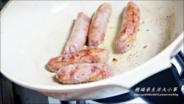 蜜蜂丁:【蜜蜂丁】純手工金門高粱酒香腸~紹興酒香腸