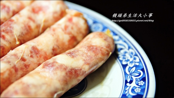 蜜蜂丁:【蜜蜂丁】純手工金門高粱酒香腸~紹興酒香腸