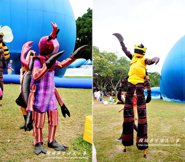 青年公園：【台北市／萬華】首創紙風車台灣昆蟲創意展～夢想大藍鯨