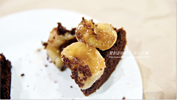 布雷夫手作烘焙:【宅配/甜點】純手做巧克力香蕉蛋糕~布雷夫手作烘焙