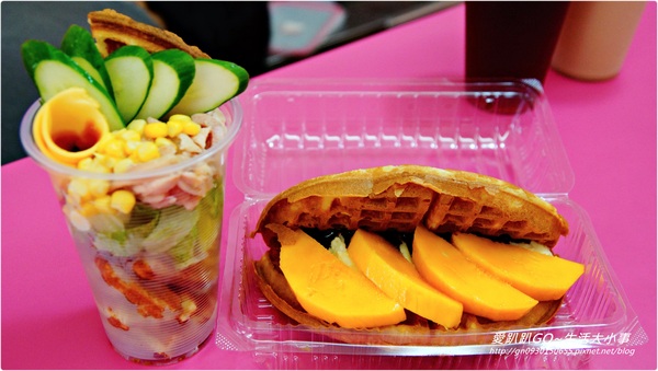 倍樂堤鬆餅專賣店：【食記／新北市】超平價美味鬆餅～攜帶方便♪♪倍樂堤鬆餅專賣店 ♪♪