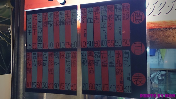 中壢夜市 無名東山鴨頭：食ｉｎ中壢。中壢夜市內的人很多【無名東山鴨頭】