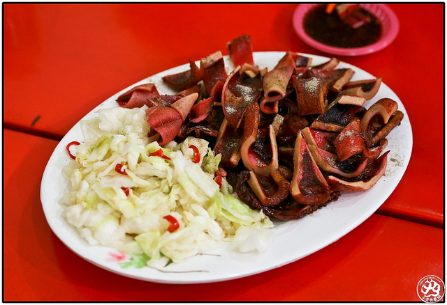 宜蘭五十年老店-廟口紅糟魷魚