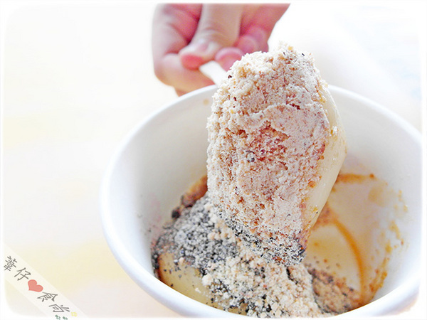 莊子土豆仁湯：熱呼呼的天氣來碗雙色麻糬燒~!