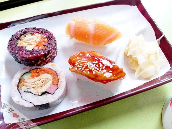 鑫鱻壽司：鑫鱻10元銅板的壽司的美味體驗