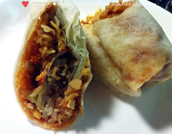 潤餅卷:♥新莊好好吃♥新莊限定好味道~廟街無敵潤餅捲