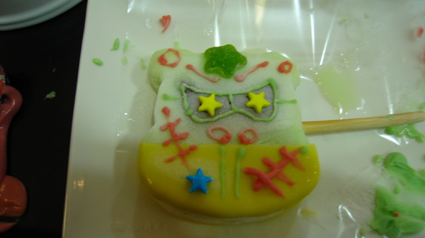 雪莉貝爾Sherry Bear:雪莉貝爾Sherry Bear ---冰棒彩繪初體驗