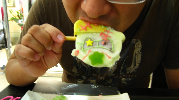 雪莉貝爾Sherry Bear:雪莉貝爾Sherry Bear ---冰棒彩繪初體驗