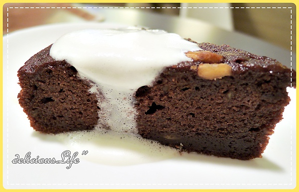 香蕉可可溫蛋糕2