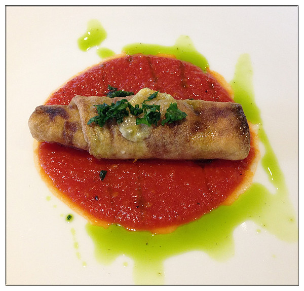 馬茲瑞拉焗烤茄子捲