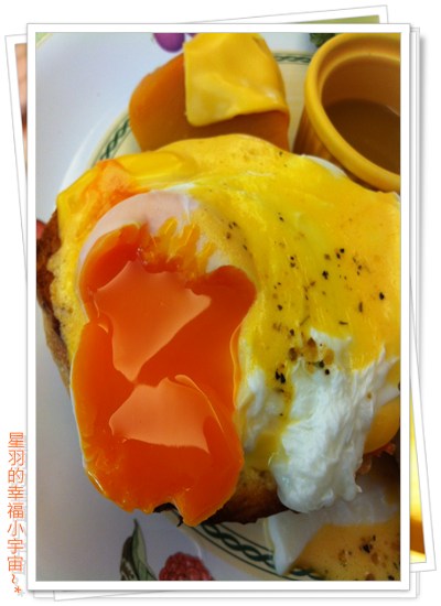 久慶咖啡。早午餐：【星羽愛美食-台中】終於吃到好吃的班尼迪克蛋~久慶早午餐。