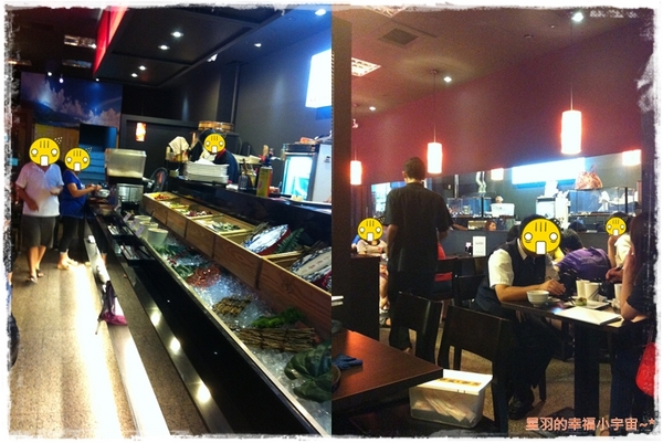 伊合米壽司店：【星羽愛美食-台中】轟隆隆隆隆的就飽了~伊合米壽司。