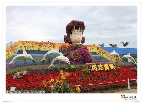 2013新社花海「花間 漫遊 樂悠遊」：2013新社花海✪搶先看✪少年pi的原版獨木舟太酷了~102.11.06