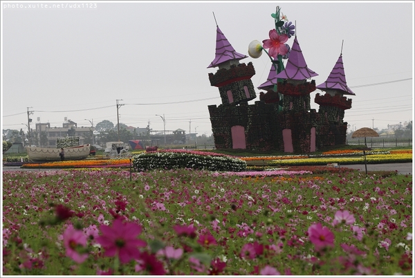 2013新社花海「花間 漫遊 樂悠遊」：2013新社花海✪搶先看✪少年pi的原版獨木舟太酷了~102.11.06