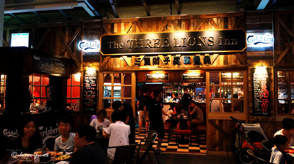 三隻獅子英國餐廳：及時行樂『三隻獅子英國餐廳』巧遇史丹利大叔-集食行樂廣場