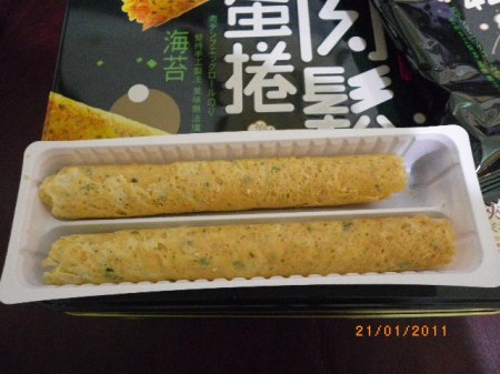 唐點子肉鬆蛋捲：新東陽[唐點子海苔味肉鬆蛋捲]