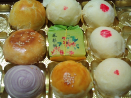 法桑淇斯綠豆椪：月亮代表我的心