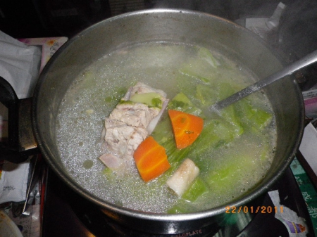 龍口新竹米粉：蒜苗炒米粉～香味無比